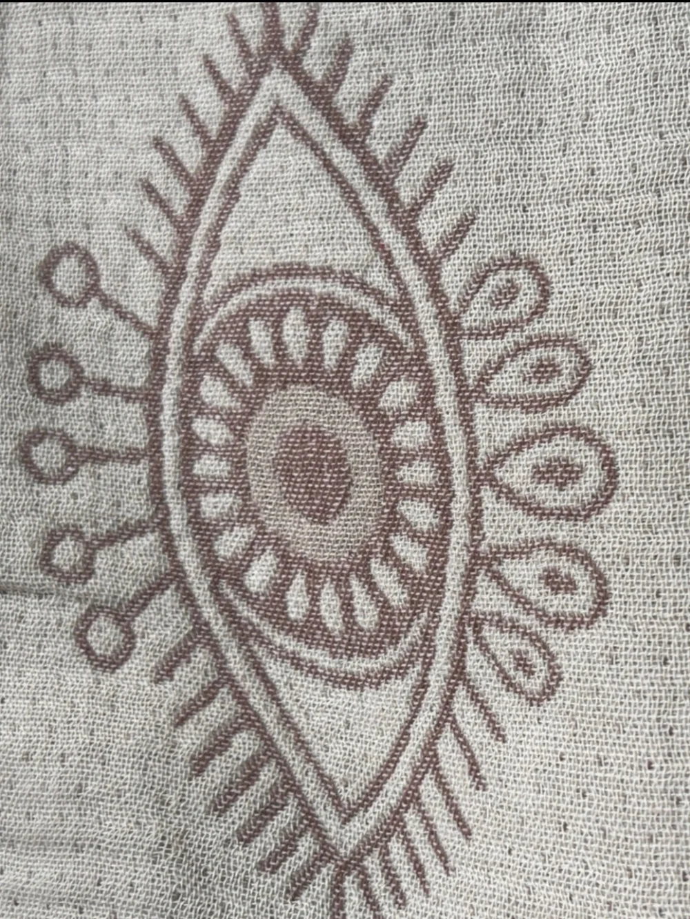 Woven Never Printed Luxury M Fabulous Eyes 100% Turkish Cotton Towel NEW